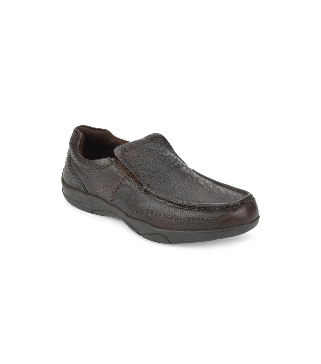 coffee-brown-leather-loafers-shoes Coffee Brown Leather Loafers Shoes