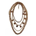 Coffee Brown Necklace