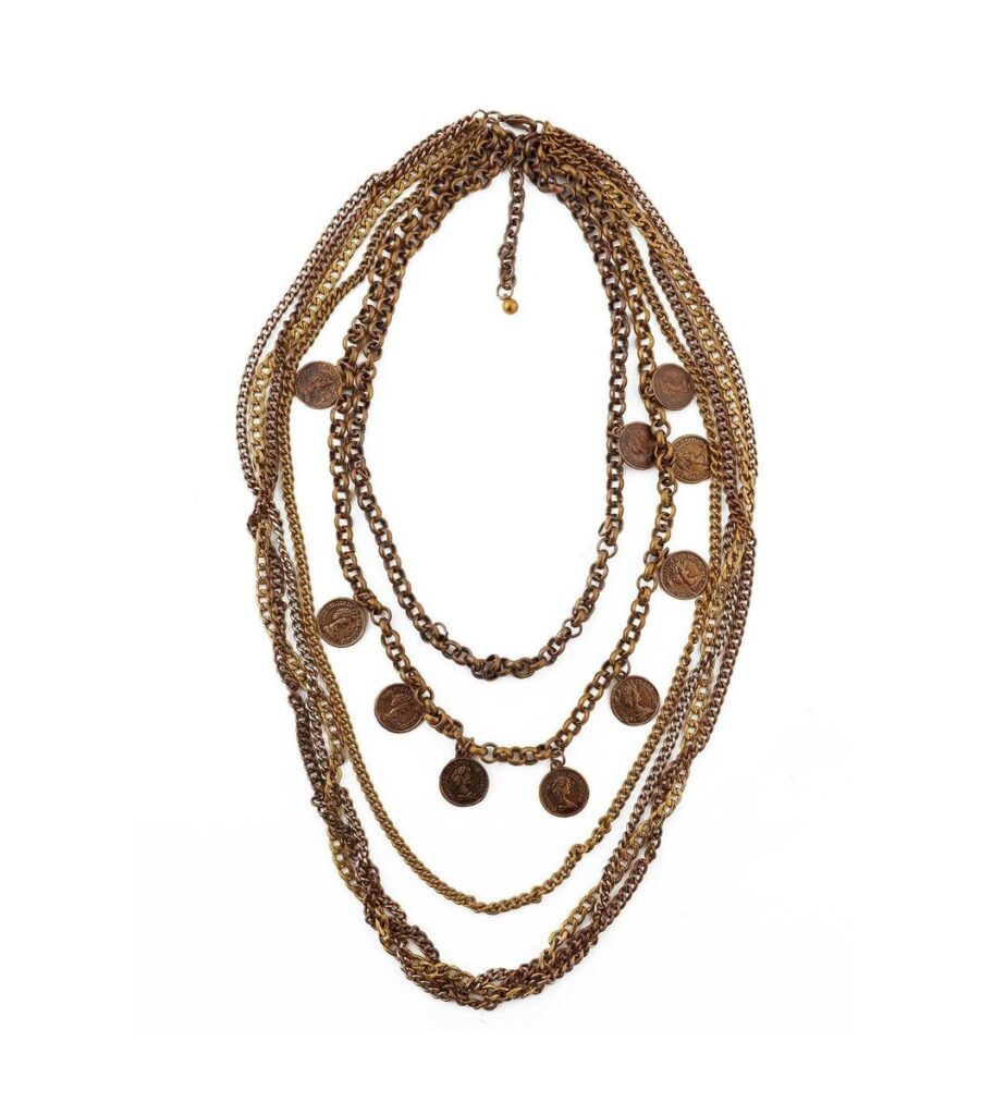 Coffee Brown Necklace