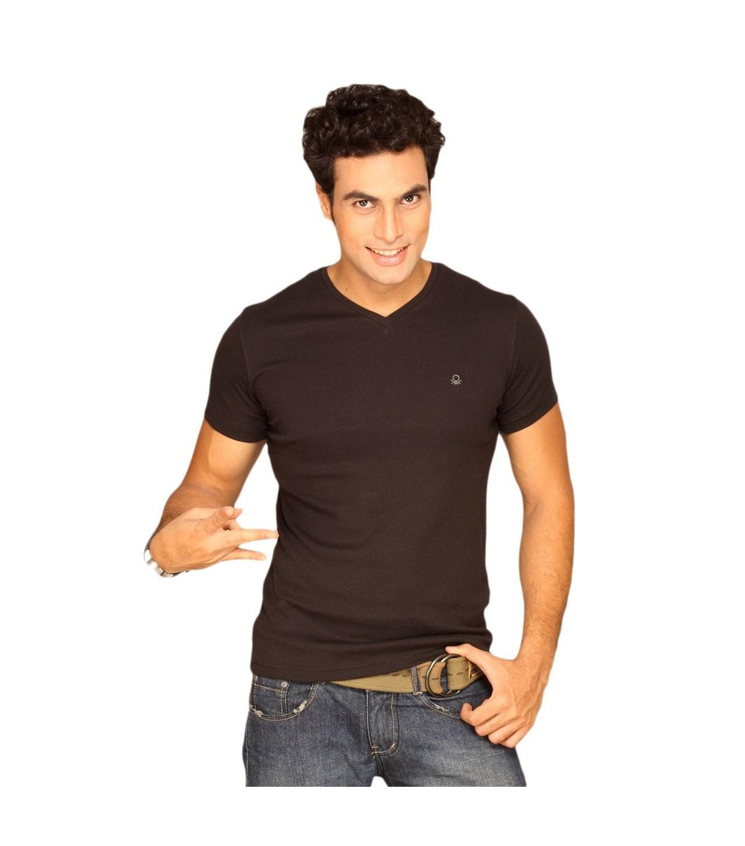 contrast-logo-black-t-shirt Contrast Logo Black T-shirt