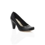 Country Music Leather Black Heels