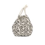 Cream And Black Tote Bag Handbag
