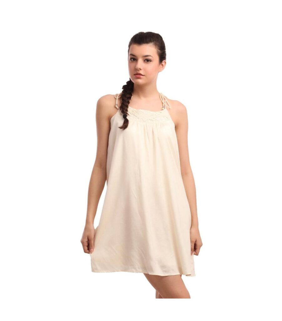 Cream Dress