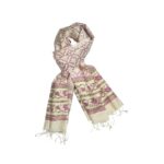Cream Silk Stole