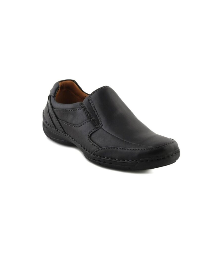 Dark Black Rail Casual Shoes