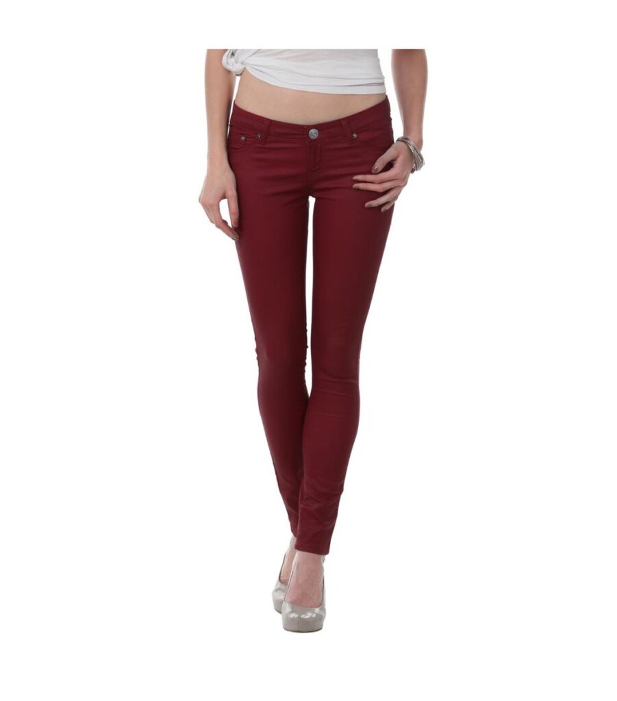 Dark Red Jeggings