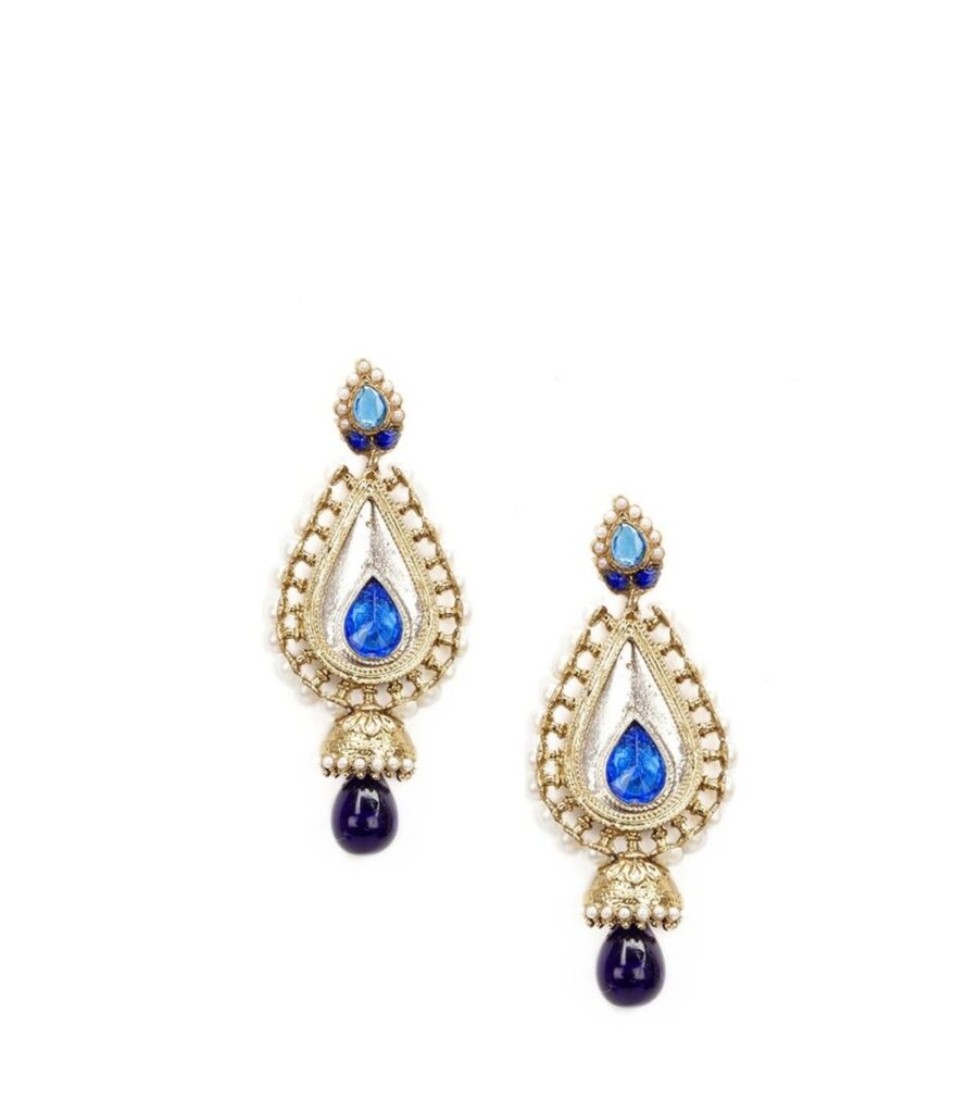 Diadem Blue Earrings