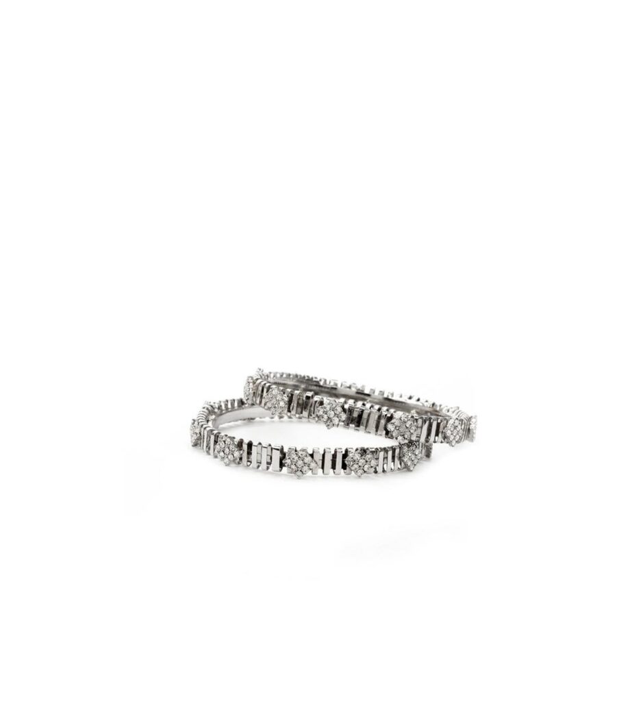 Diadem Set Silver Bangles