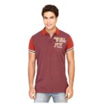 Dog Print Brown T-shirt