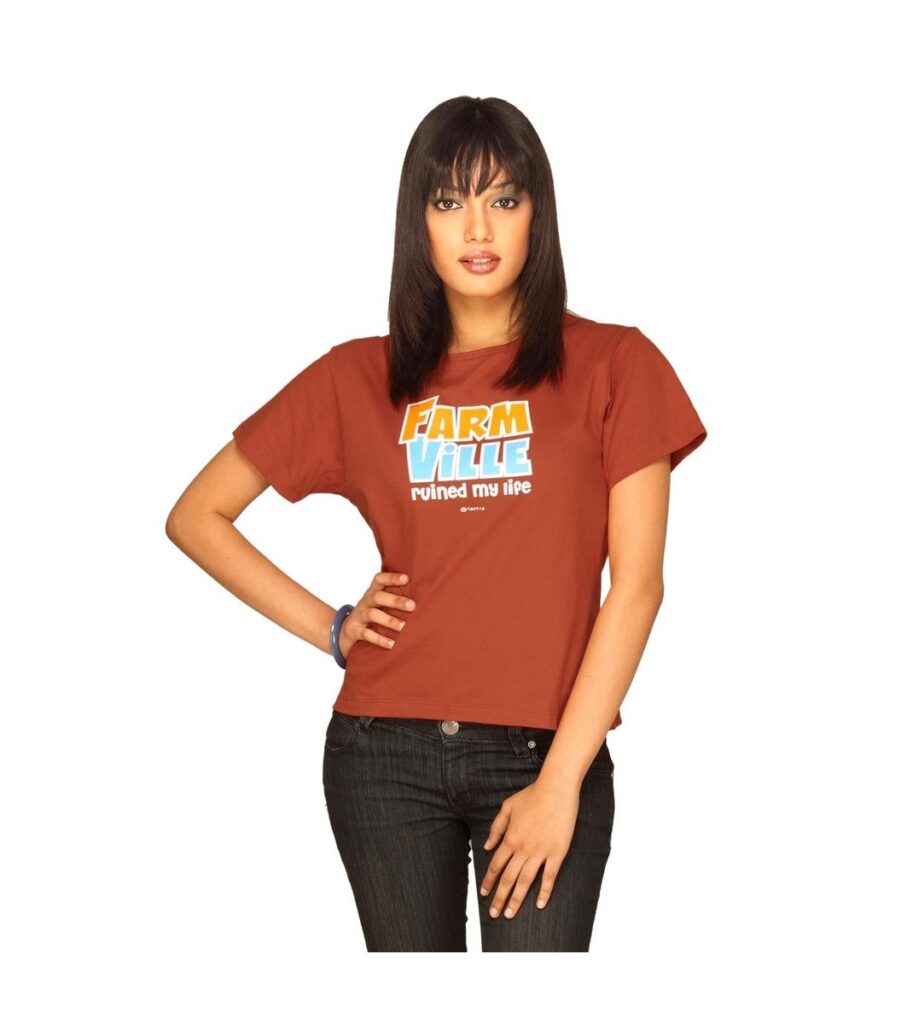 Farm Ville Brick Red T-shirt