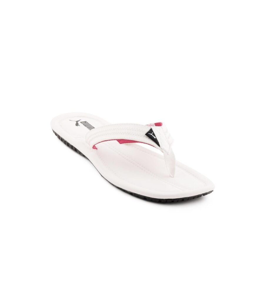 Fashion Cat White Slipper Sandals