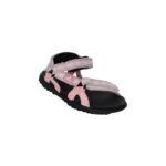 Feather Black & Pink Sandals