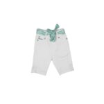 Fixed White Capris
