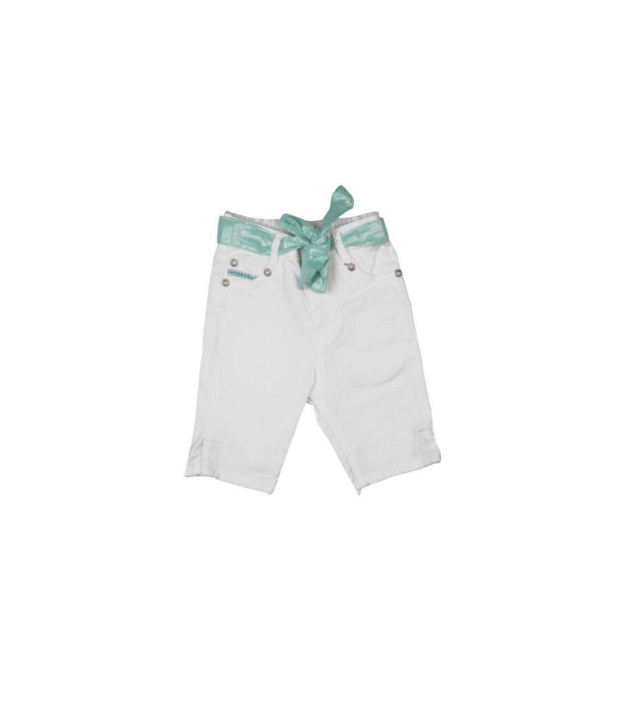 Fixed White Capris