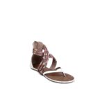 Flat Zip White Flats Heels