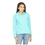 Fleece Blue Sweatshirt