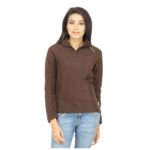 Fleece Brown Sweatshirt