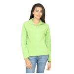 Fleece Green Sweatshirt