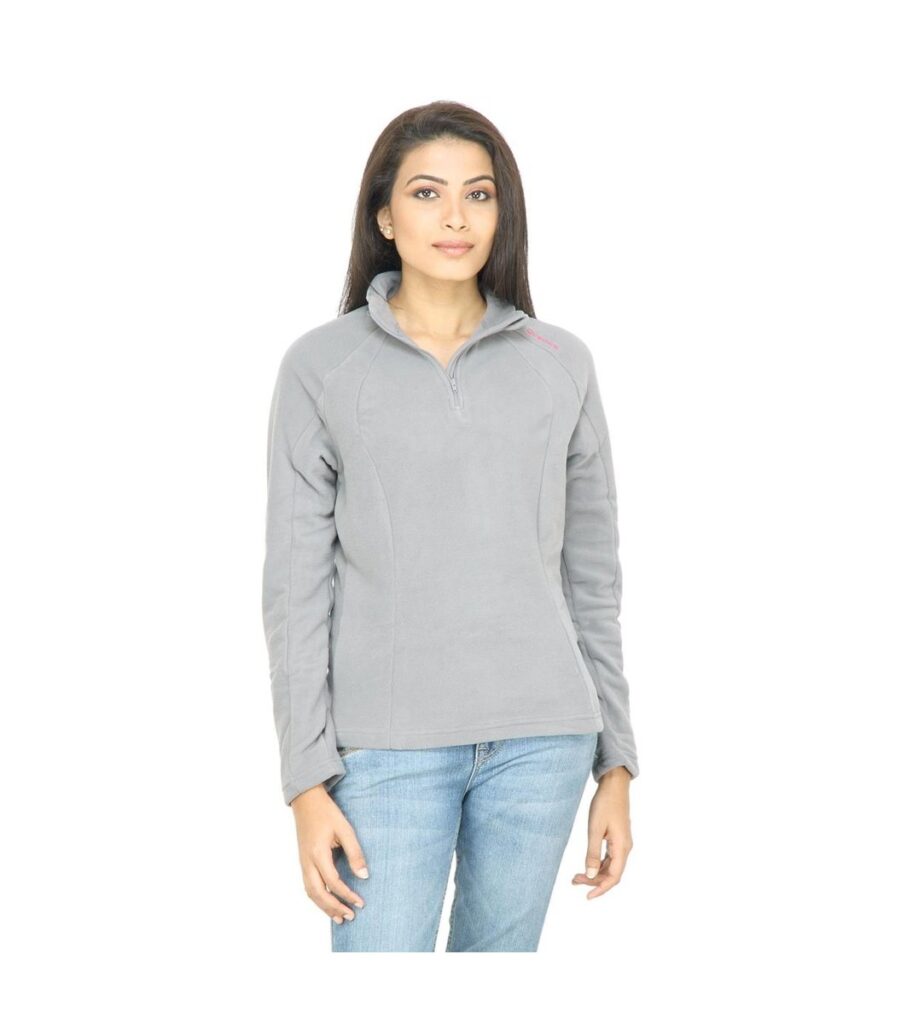 Fleece Grey Sweatshirt
