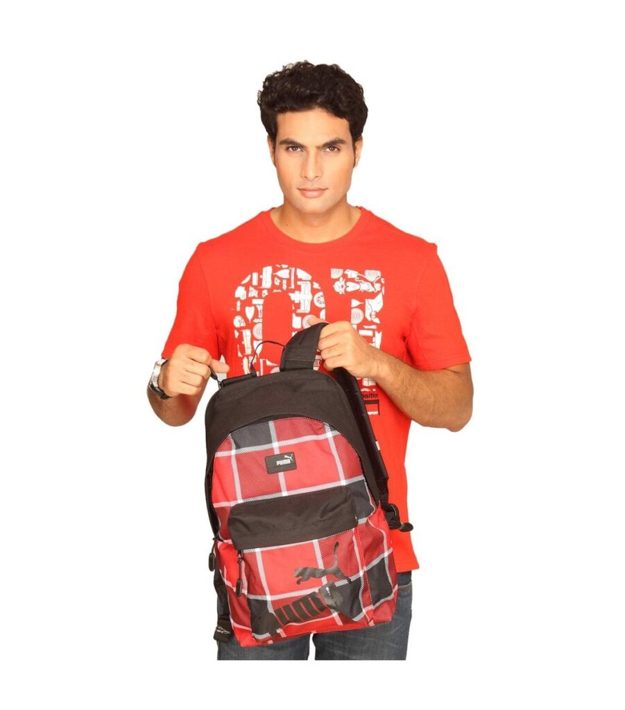 Foundation Black Red Backpack