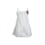 Girl Printed White Dress