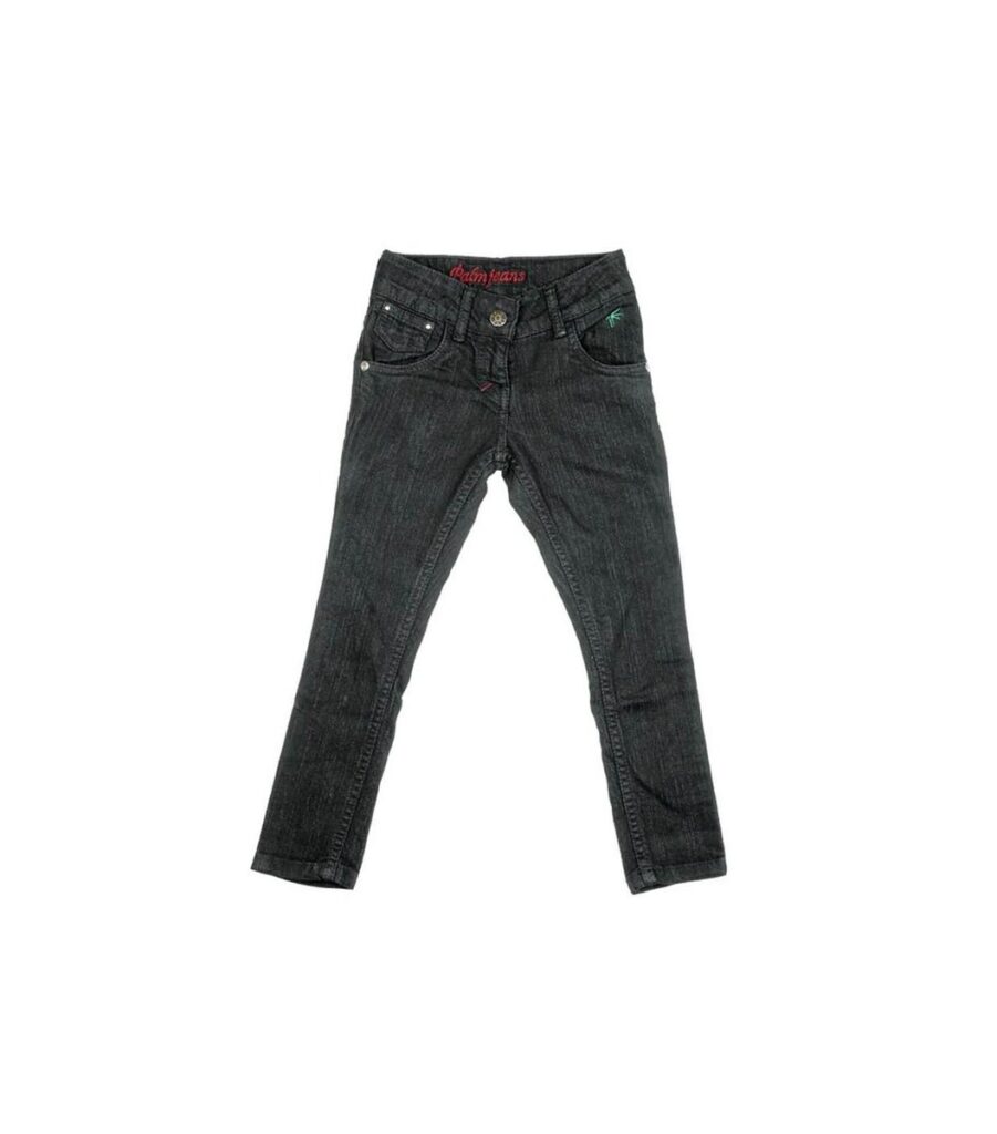Girl Washed Black Jeans