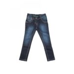 Girl Washed Blue Jeans