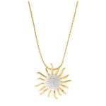 Gold Pendant With Chain
