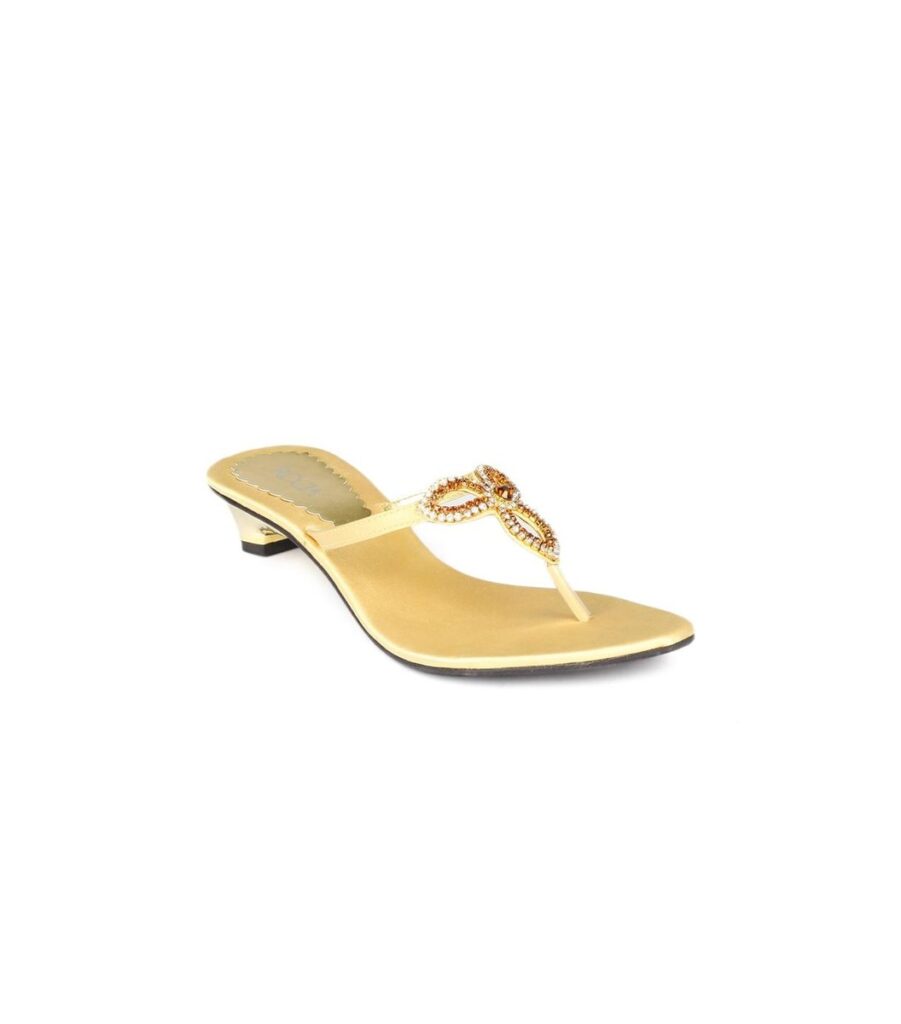 Gold Sandals Flats