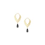 Golden & Black Earrings