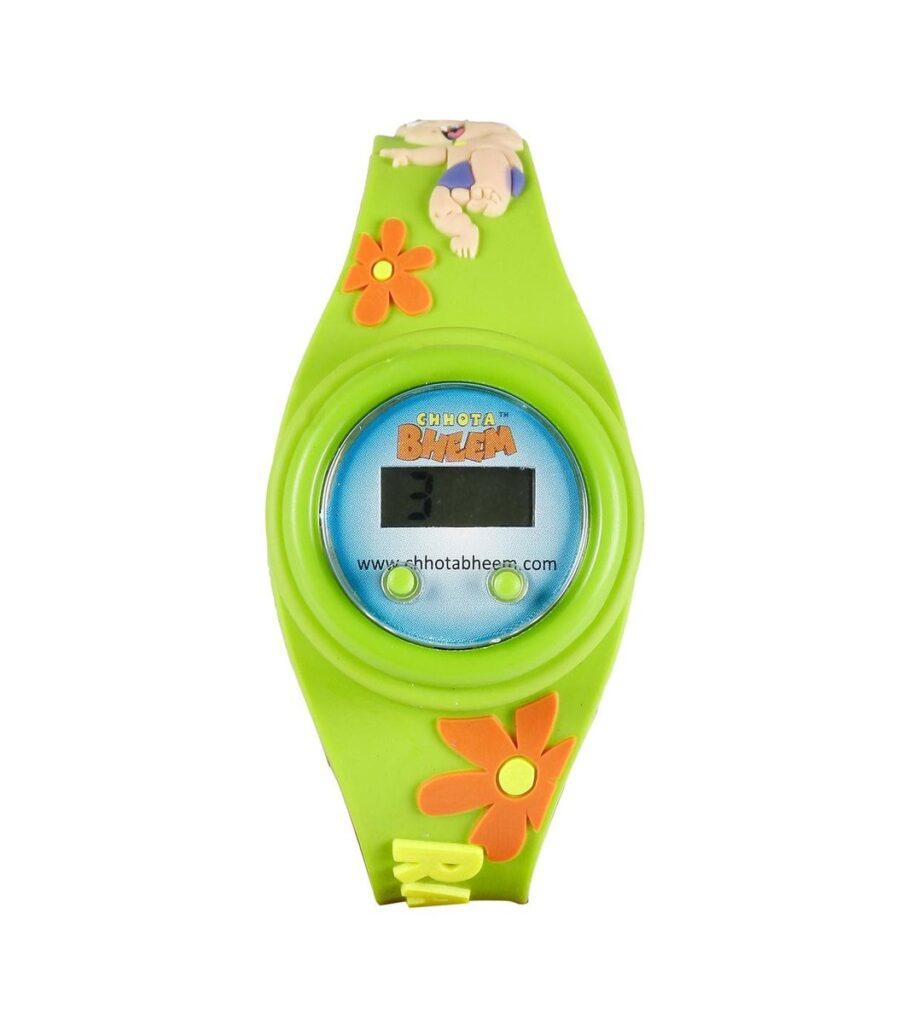 Green Digital Pop Watch