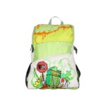 Green Printed Backpack