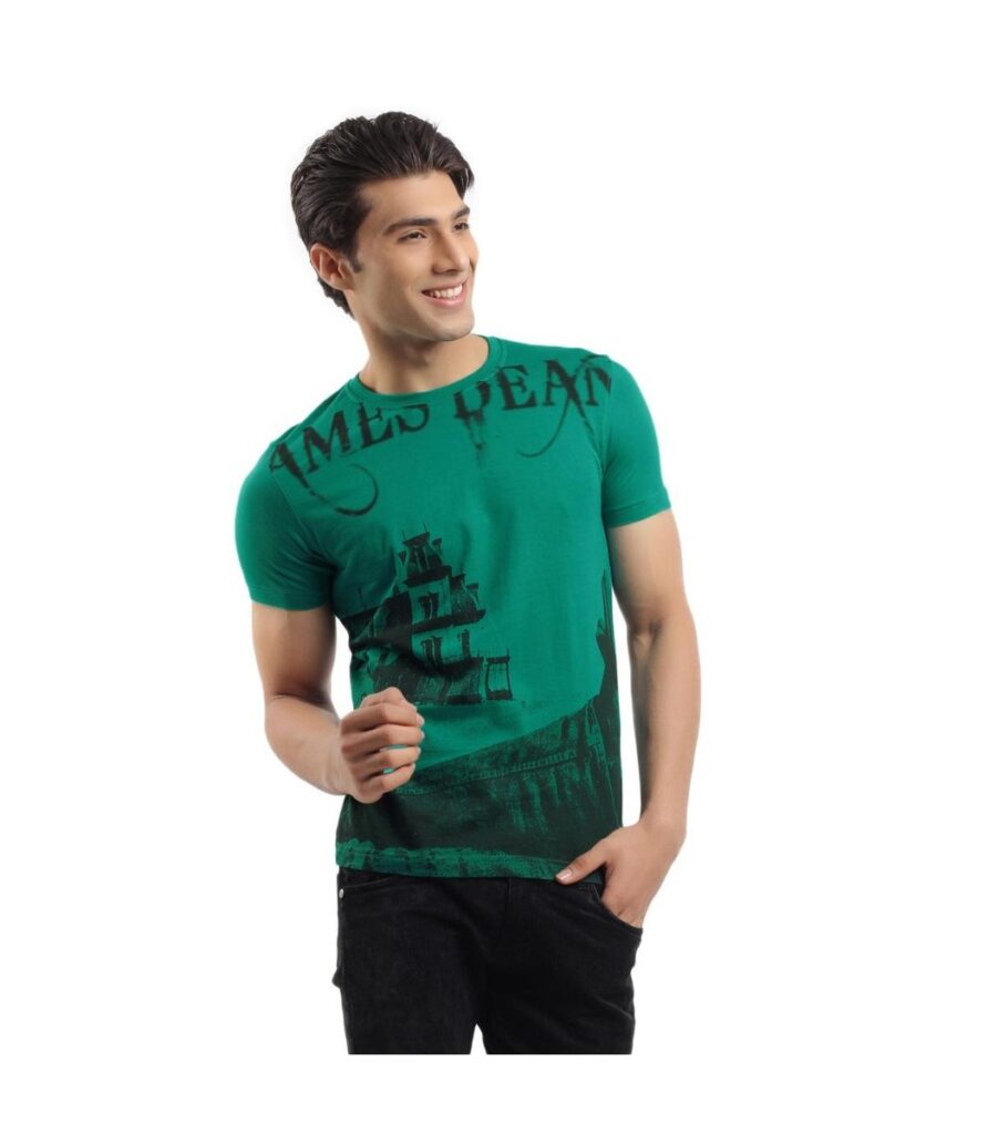 Green Printed T-shirt