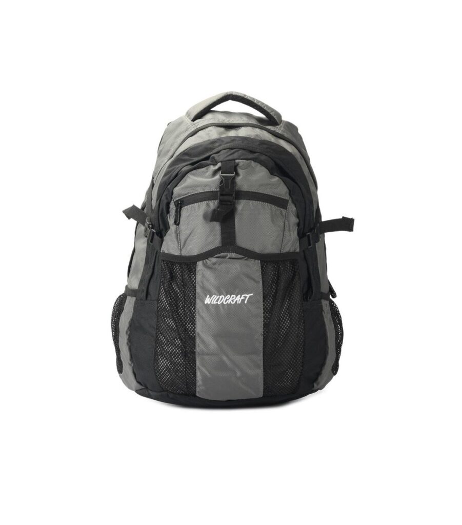 Grey & Black Backpack