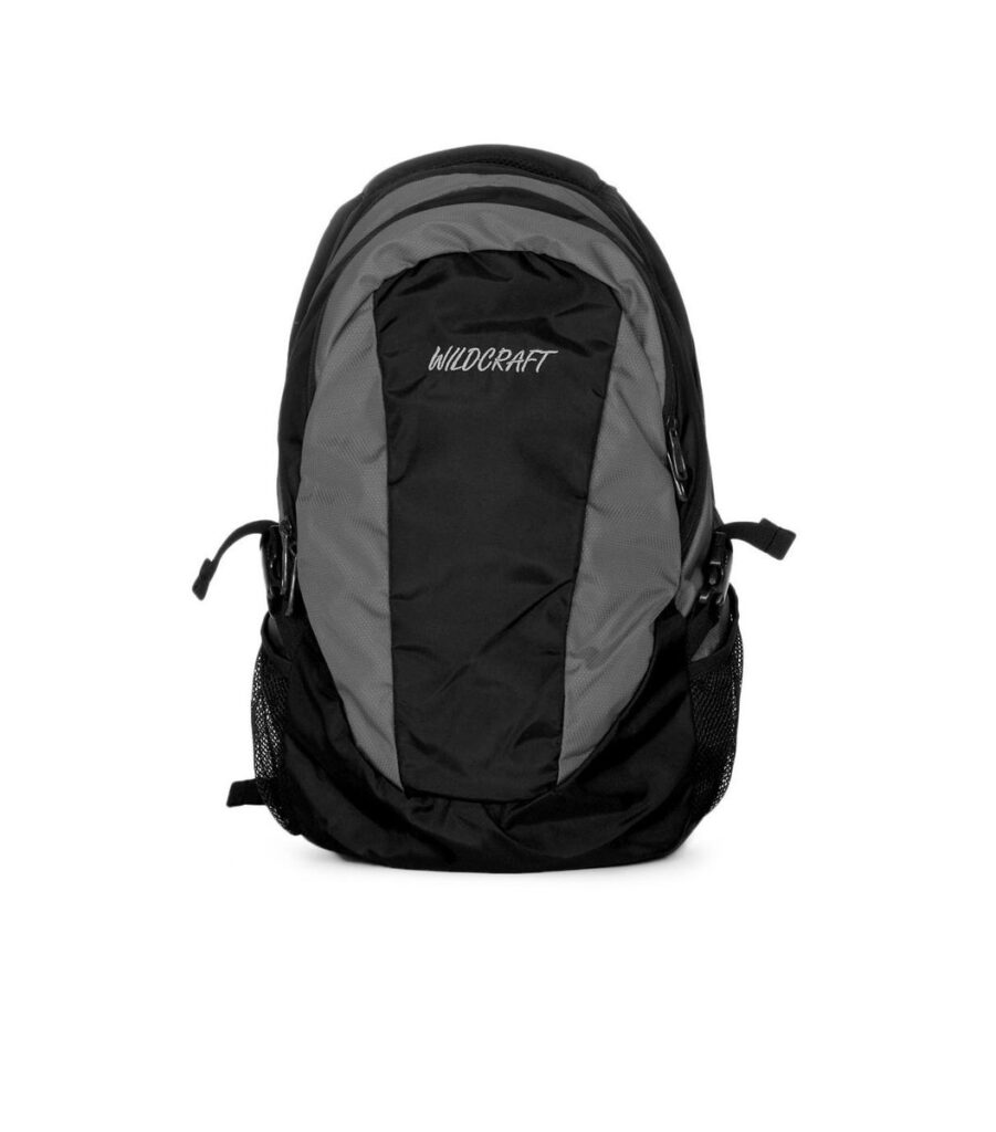 Grey & Black Laptop Backpack