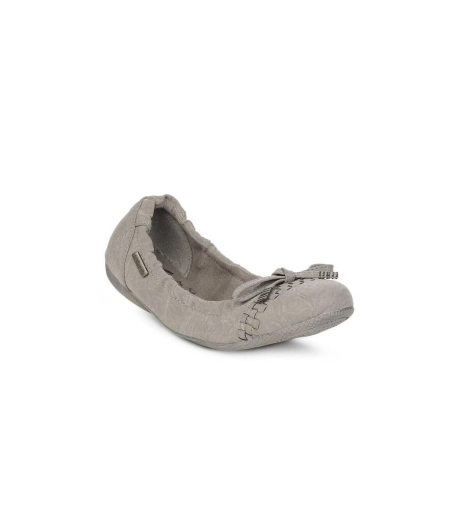 Grey Casual Flats