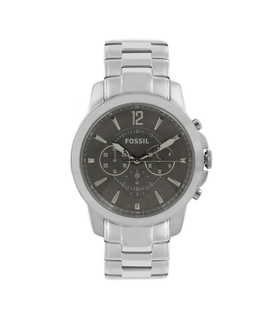 Grey Dial Chronograph Watch