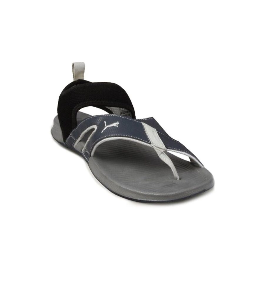 Jiff Grey Navy Sandal