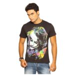 Joker Color Splash Black T-shirt