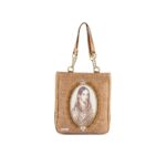 Jute Tote Brown Handbag