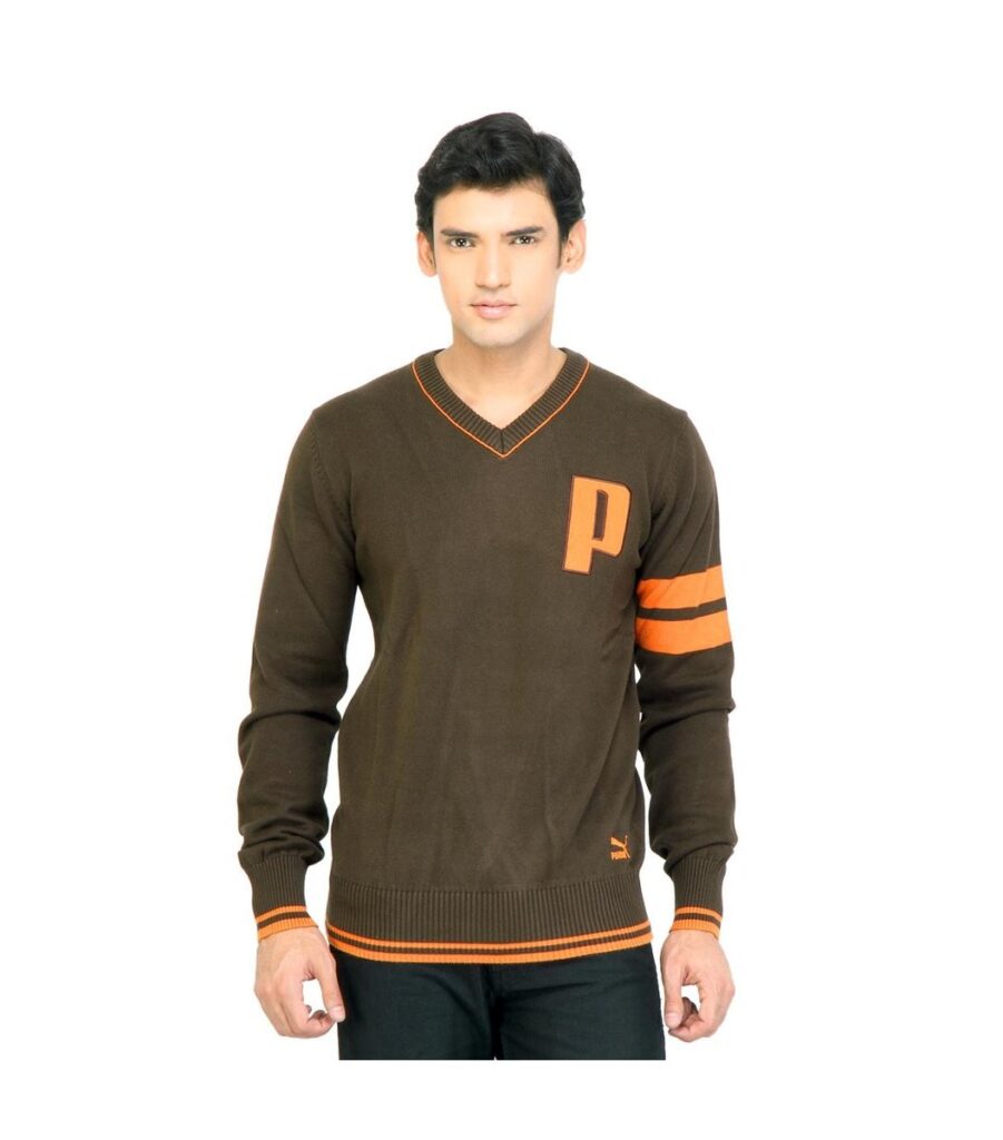 Knitted Chocolate Brown Sweater