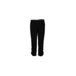 Lace Bow Black Leggings