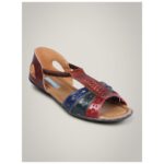 Leather Brown Flats