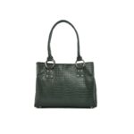 Leather Green Handbag