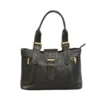 Leather Office Black Bag Handbag