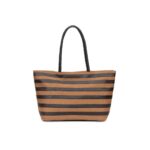 Leatherette Brown Handbag