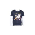 Like Paint Navy Blue T-shirt