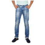Low Waist Narrow Fit Blue Jeans