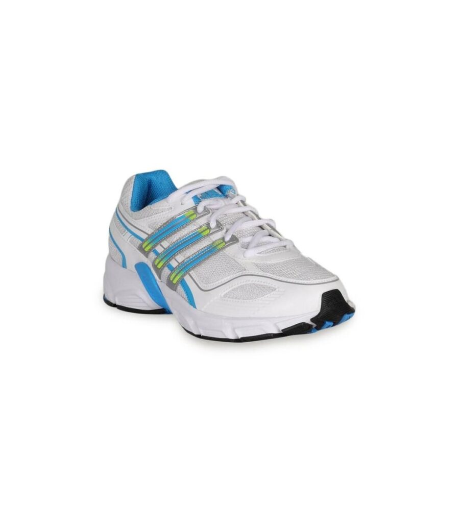 Low White Silver Navy Shoe