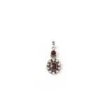 Maroon Pendant